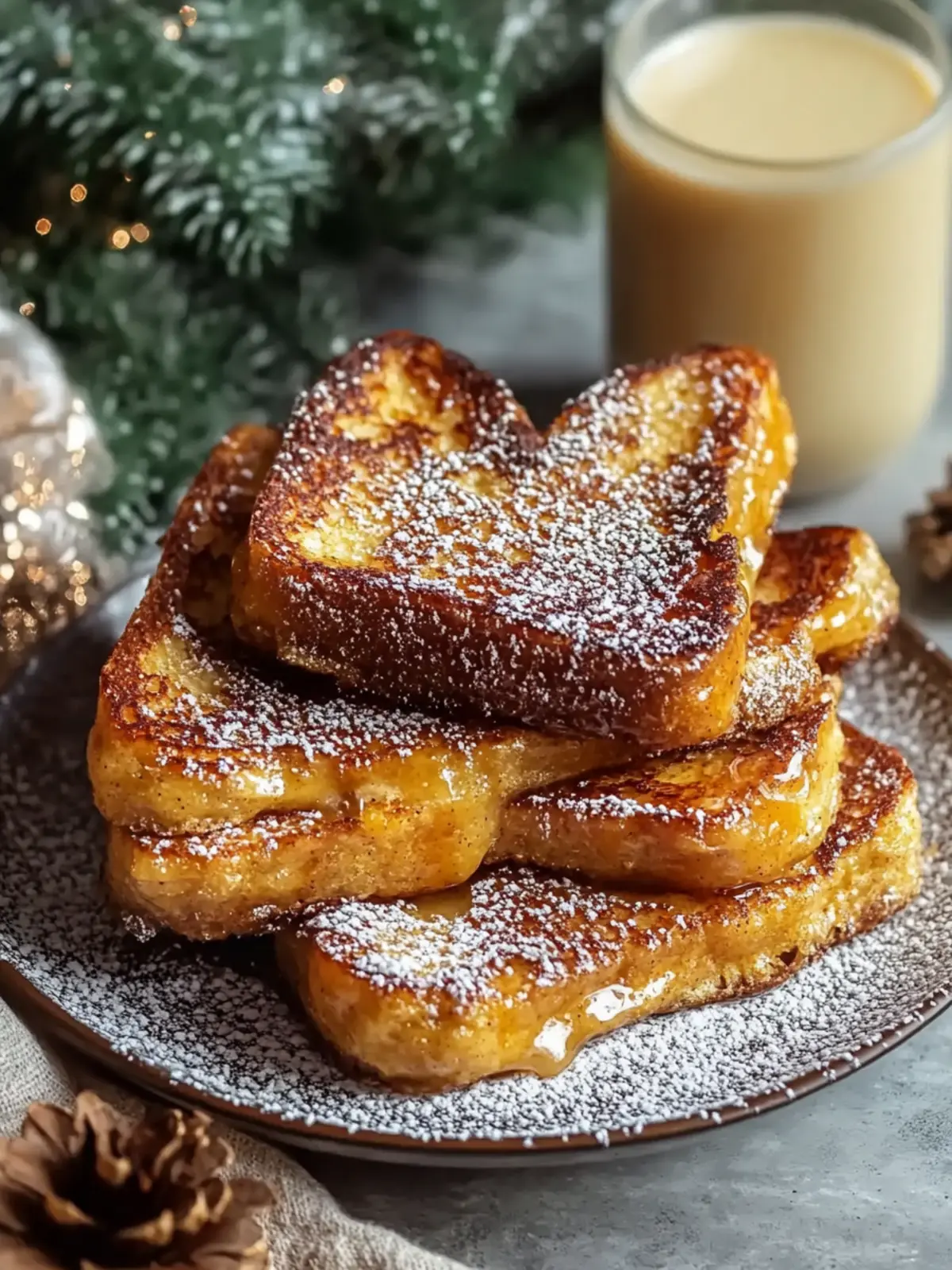 Leftover Eggnog Magic: Delicious Custardy French Toast Recipe